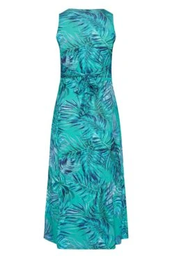 YOURS LONDON - Maxi-jurk Met Tropische Print & Knoopdetail In Groen 13 YOURS LONDON - Maxi-jurk Met Tropische Print & Knoopdetail In Groen -NAOMI Kleding Winkel 005d20a6 45a7 4a 161331 Y
