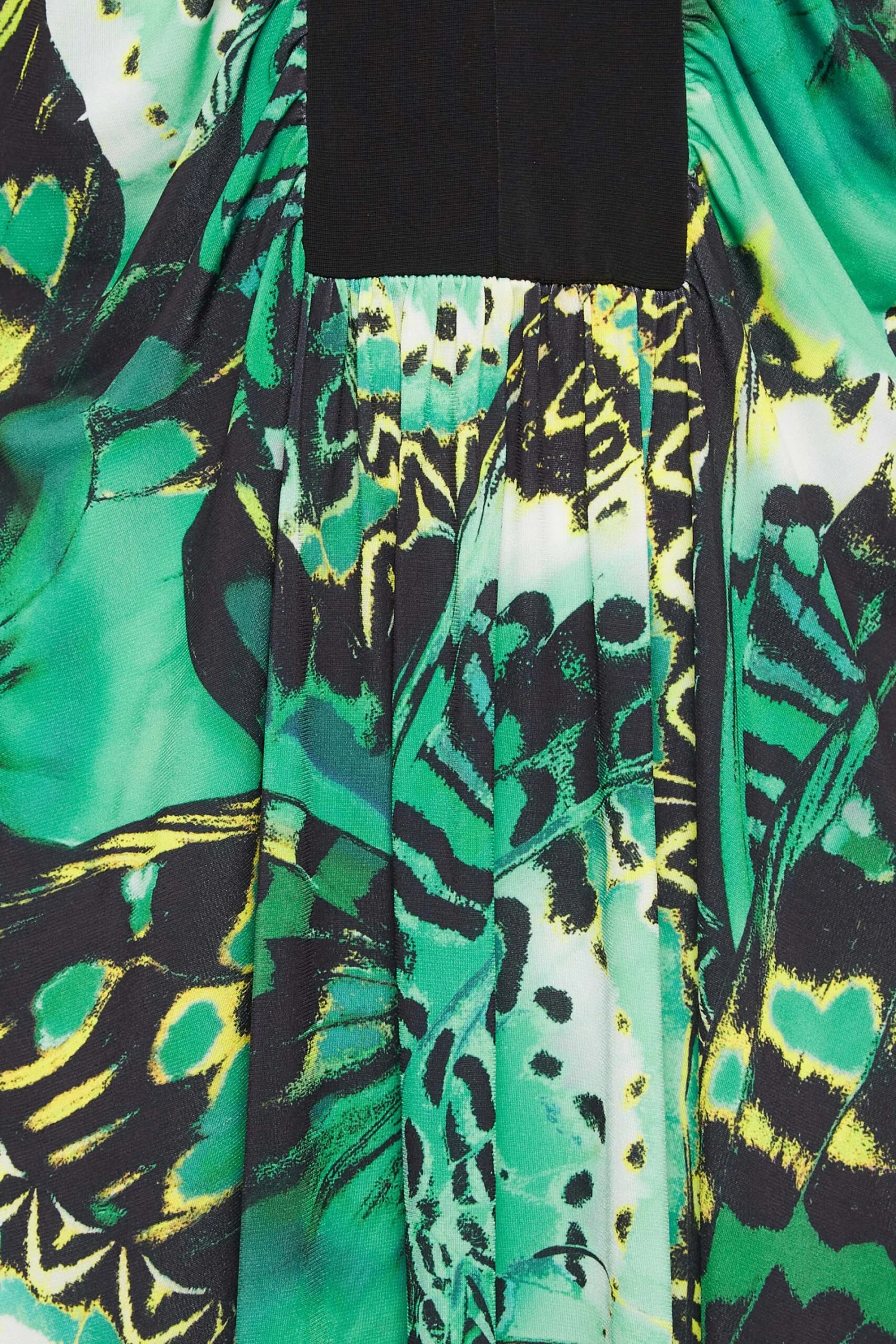YOURS LONDON - Mouwloze Maxi-jurk Met Vlinderprint In Groen 6 YOURS LONDON - Mouwloze Maxi-jurk Met Vlinderprint In Groen - Afbeelding 4