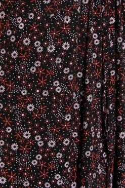 LIMITED COLLECTION - Midaxi-jurk Met Lange Mouwen, Bloemetjesprint & Strikdetail In Zwart 11 LIMITED COLLECTION - Midaxi-jurk Met Lange Mouwen, Bloemetjesprint & Strikdetail In Zwart -NAOMI Kleding Winkel 2d157012 12a9 42 215191 Z