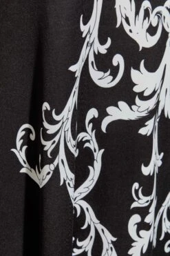 Maxi-jurk Met Cami-bandjes En Sjaalprint In Zwart -NAOMI Kleding Winkel 344329cc 3121 43 300941 Z