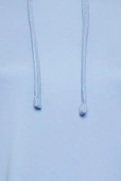 YOURS - Hoodie-jurk Met Zakken In Babyblauw -NAOMI Kleding Winkel 34a9052e f603 4f 301731 Z