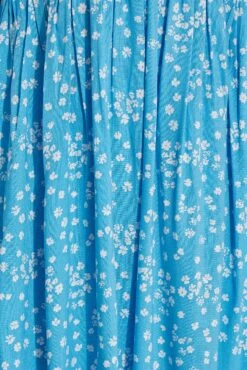 LIMITED COLLECTION - Curve Midi-jurk Met Bloemetjes & Korte Mouwen In Blauw 10 LIMITED COLLECTION - Curve Midi-jurk Met Bloemetjes & Korte Mouwen In Blauw -NAOMI Kleding Winkel 34bc43e1 1cfd 44 214398 Y