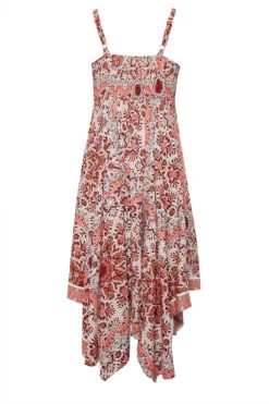 YOURS - Asymmetrische Midi-jurk Met Paisley Print In Rood -NAOMI Kleding Winkel 38e1e57b fccb 48 137347 Y