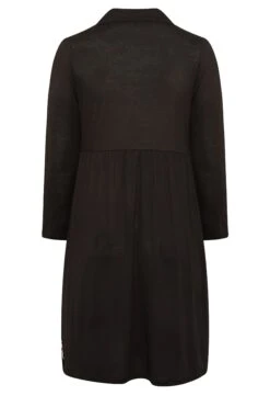 Midi-jurk Met Knoopdetail & Print Op De Zoom In Zwart 13 Midi-jurk Met Knoopdetail & Print Op De Zoom In Zwart -NAOMI Kleding Winkel 41756256 1ce9 4a 301160 Y