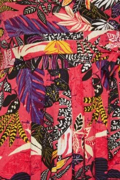 YOURS - Maxi-jurk Met Bladerprint, Omslag & Korte Mouwen In Felroze 13 YOURS - Maxi-jurk Met Bladerprint, Omslag & Korte Mouwen In Felroze -NAOMI Kleding Winkel 4aaf76dc f04f 47 301604 Z