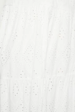 BUMP IT UP MATERNITY - Gelaagde Midi-jurk Van Broderie In Wit -NAOMI Kleding Winkel 4f90e30f 8053 42 158399 Z