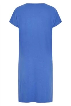 LIMITED COLLECTION - Midaxi T-shirt-jurk Met Zijsplit In Blauw 12 LIMITED COLLECTION - Midaxi T-shirt-jurk Met Zijsplit In Blauw -NAOMI Kleding Winkel 611ef9ed f7ff 4e 214433 Y