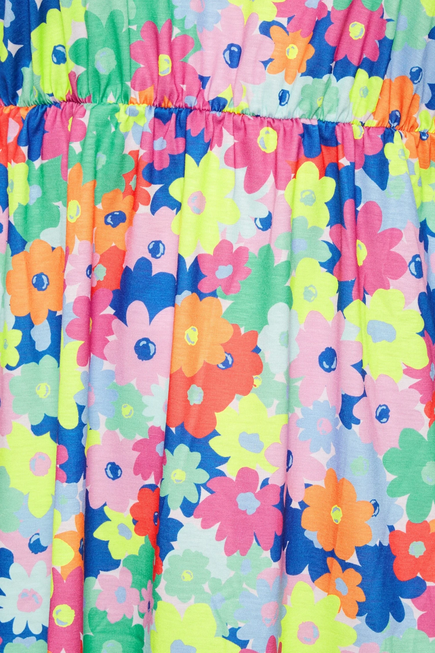 LIMITED COLLECTION - Mini-jurk Met Bloemmotief En Korte Mouwen In Roze/groen 6 LIMITED COLLECTION - Mini-jurk Met Bloemmotief En Korte Mouwen In Roze/groen - Afbeelding 4