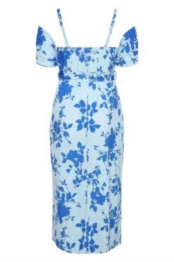YOURS LONDON - Maxi-jurk Met Bloemenprint & Blote Schouders In Blauw 13 YOURS LONDON - Maxi-jurk Met Bloemenprint & Blote Schouders In Blauw -NAOMI Kleding Winkel 76a7d406 6fbf 4e 161531 Y