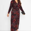 YOURS LONDON - Maxi-jurk Met Bloemenprint & Elastische Taille In Zwart En Rood 1 YOURS LONDON - Maxi-jurk Met Bloemenprint & Elastische Taille In Zwart En Rood -NAOMI Kleding Winkel 7ad18cbd 258c 48 161939 B