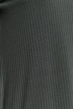 LIMITED COLLECTION - Geribbelde Midi-jurk Met Zijsplitten In Donkergrijs -NAOMI Kleding Winkel 7fd02308 8fbc 4b 215195 Z