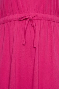 YOURS - Mini-jurk Met Strikdetail En Korte Mouwen In Roze -NAOMI Kleding Winkel 852c5870 be96 4a 137304 Z