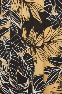 YOURS - Maxi-jurk Met Bladerprint & Omslag In Zwart/geel 11 YOURS - Maxi-jurk Met Bladerprint & Omslag In Zwart/geel -NAOMI Kleding Winkel 8642de54 1cab 4c 301905 Z