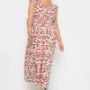 LIMITED COLLECTION - Maxi-jurk Met Kersenprint En Ruchedetail In Wit 2 LIMITED COLLECTION - Maxi-jurk Met Kersenprint En Ruchedetail In Wit -NAOMI Kleding Winkel 87180e9c 36ba 46 215683 B