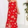 YOURS LONDON - Maxi-jurk Met Bloemmotief En Overlay In Rood 2 YOURS LONDON - Maxi-jurk Met Bloemmotief En Overlay In Rood -NAOMI Kleding Winkel a0c1c83d 2d18 48 161944 B