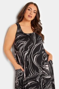 YOURS - Mouwloze Midi-jurk Met Marmerprint En Zakken In Zwart 10 YOURS - Mouwloze Midi-jurk Met Marmerprint En Zakken In Zwart -NAOMI Kleding Winkel a2e81e2e dcb8 4a 137535 D