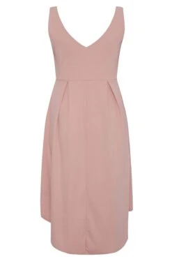 YOURS LONDON - Curve Mouwloze Midi-jurk Met Lange Achterkant In Roze 12 YOURS LONDON - Curve Mouwloze Midi-jurk Met Lange Achterkant In Roze -NAOMI Kleding Winkel a437eade 03ca 40 161364 BK