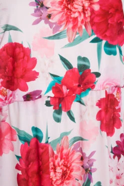 YOURS LONDON - Maxi Cami-jurk Met Bloemenprint In Roze -NAOMI Kleding Winkel d39510a4 3c93 47 161431 S