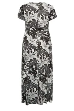 YOURS - Maxi-jurk Met Bladerprint In Zwart & Wit 13 YOURS - Maxi-jurk Met Bladerprint In Zwart & Wit -NAOMI Kleding Winkel d93c0348 d7cc 4d 301698 Y