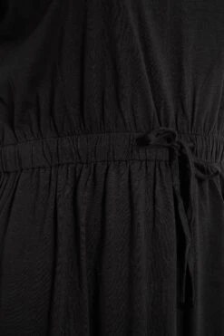 T-shirt-jurk Van Katoen In Zwart -NAOMI Kleding Winkel db723522 8a68 47 136220 D