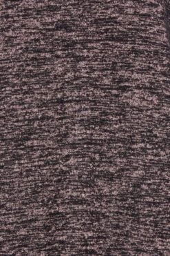 YOURS - Soft Touch Midi-jurk In Gemêleerd Zwart -NAOMI Kleding Winkel e69b1535 6f35 46 301743 Z