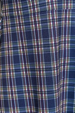 Jurk Met Ruitenprint, V-hals & Ruchedetail In Blauw 11 Jurk Met Ruitenprint, V-hals & Ruchedetail In Blauw -NAOMI Kleding Winkel f8a1a284 55e9 46 174143 Z